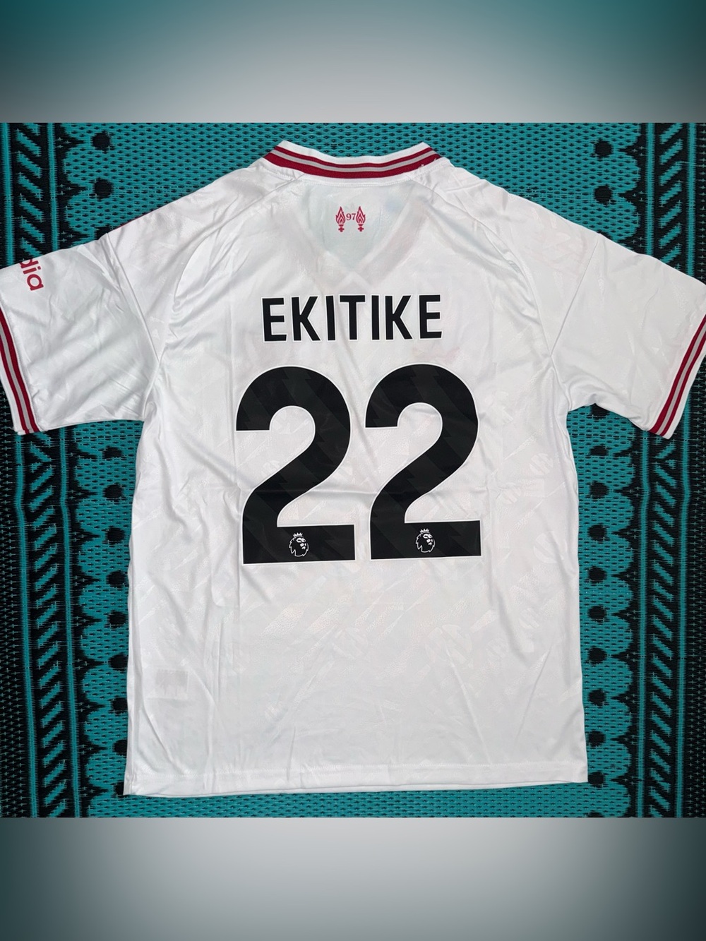 Hugo Ekitike 22 Liverpool 26/27 Away Jersey/Kit Fan Version (Medium)